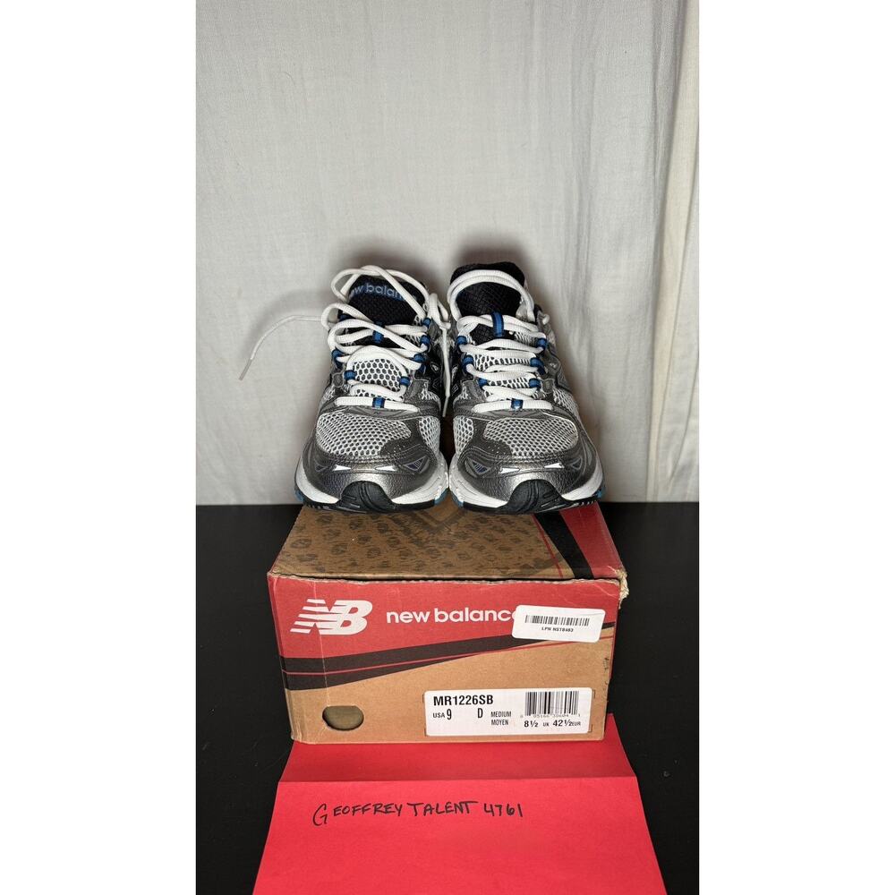 New Balance MR1226SB Sneakers – Silver/Blue (Men’s Size 9)
